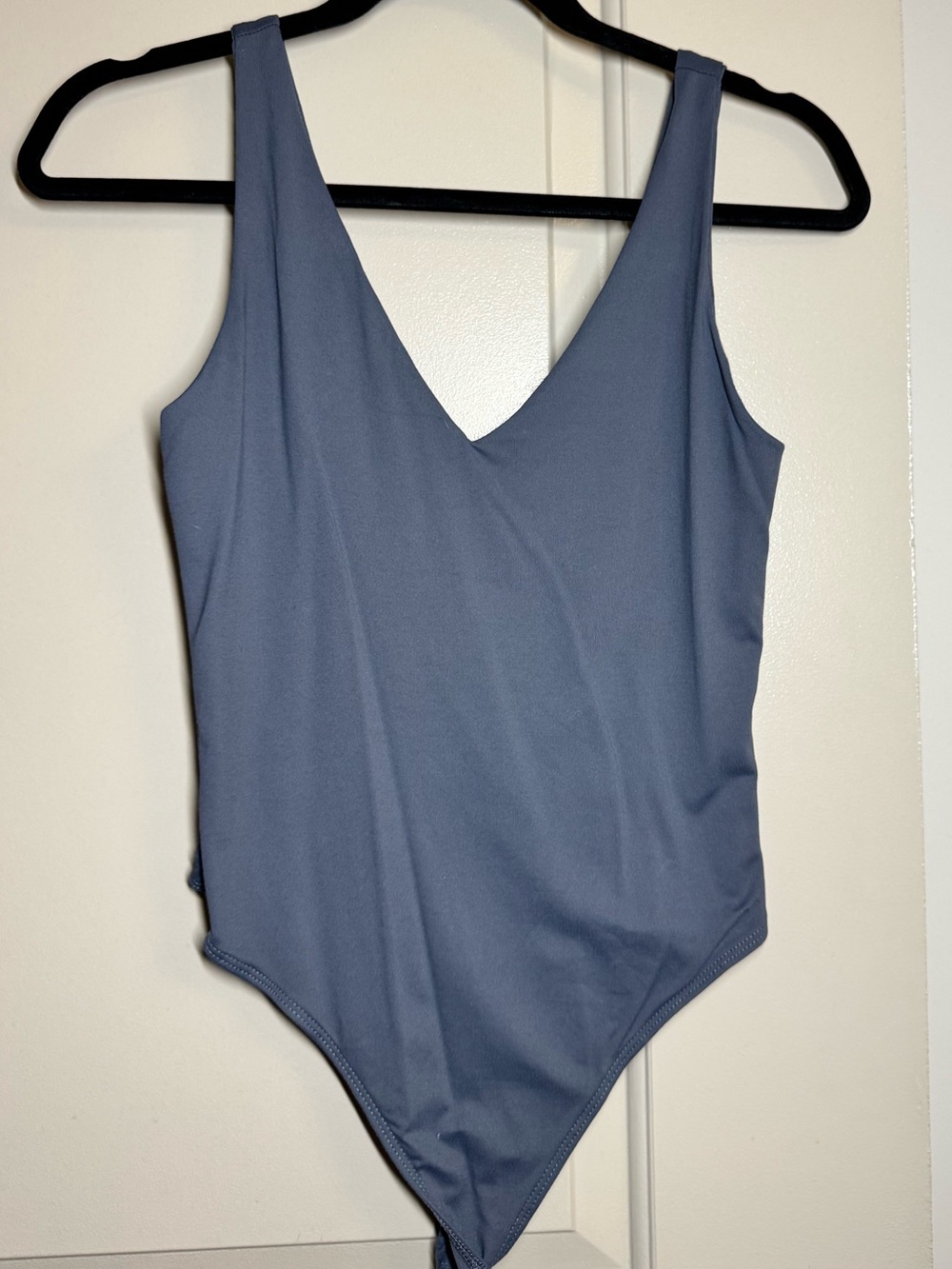 Olive & Oak Black V-Neck Tank Bodysuit